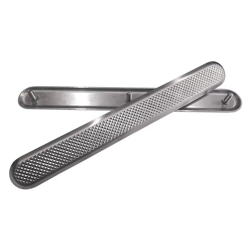 Custom Stainless Steel Silver Road Studs Tactile Paving Indicators for Outdoor/Exterior Use