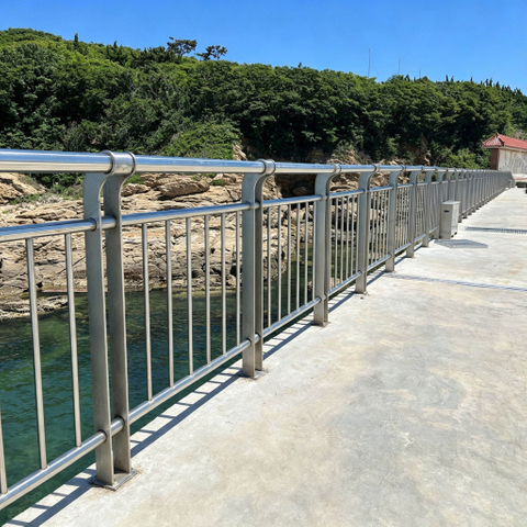 Customizable Modern Aluminum Alloy Rust & Water Resistant Pedestrian Guardrails for Park Bedroom Basement