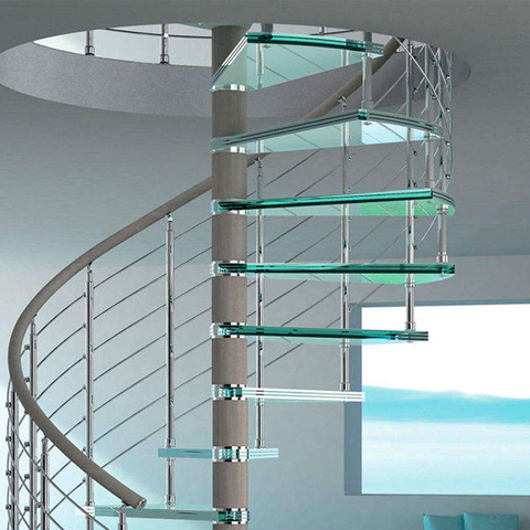 Direct Factory Best Price Modern Style Round Rod PVC Handrail for Spiral Stairs Solid Wood for Indoor Hotel Use - ID 1601799949775