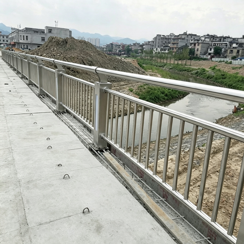 Customizable Modern Aluminium Rust Resistant Outdoor Balcony Villa Road Pedestrian Guardrails