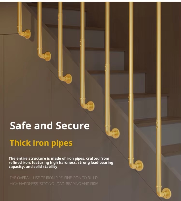 Modern Stainless Steel Outdoor Handrails and Stair Railings
