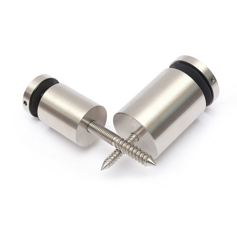 Glass Railing Handrail Fittings Stainless Steel 304 316 Adjustable Glass Standoff for Stairs