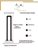 Factory Supply Stair Railing Flowers Balustrades Handrails Stair Railings Indoor Metal Stair Railing