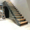 Manufacturer Custom Color Powder Coated Staircase for Apartment Straight Staircase Modern Design - ID 1601860452161