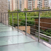 Modern Straight Floating Stairs | Residential and Commercial Staircase with Railing System