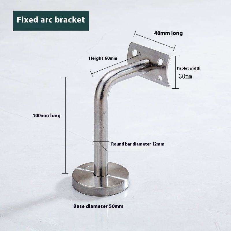Stainless Steel Handrail Design Accessories Bracket for Stairs
