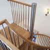 Custom Design Attic Build Indoor Carbon Steel Spiral Stair With 304ss Railing Second Floor Nonslip Step Steel Staircase - ID 1601799985254