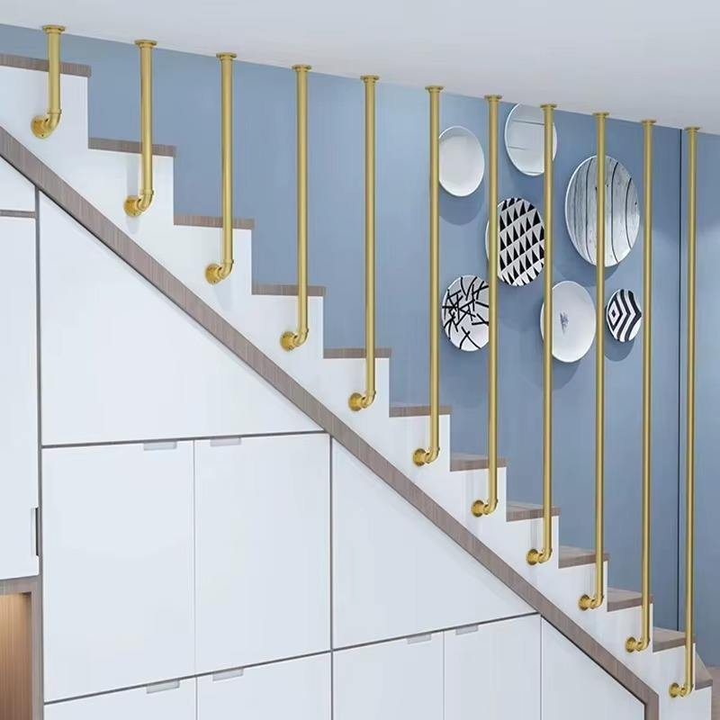 Modern Stainless Steel Stair Railings with Unique Design Easy Installation Indoor Use