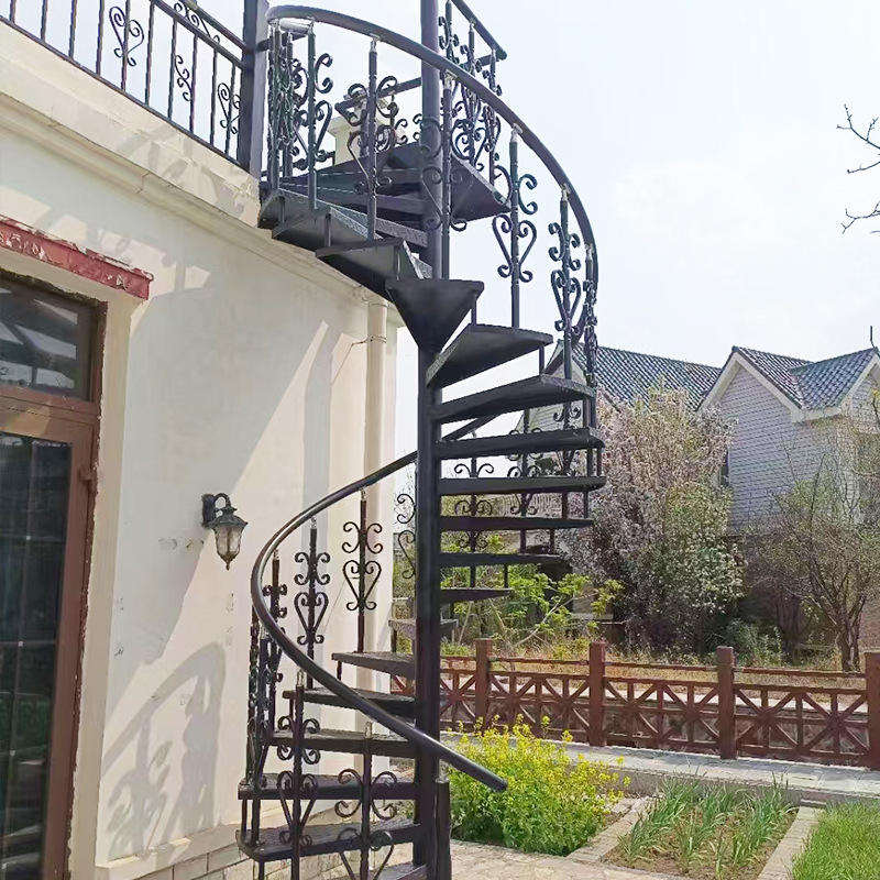 Chinese Manufacturers Produce Modern Indoor Stainless Steel Spiral Staircases and Outdoor Spiral Staircases - ID 1601790781619
