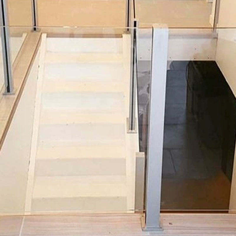 Factory Customizes Fence Rail Various Post Glass Balcony Glass Handrail Stainless Steel Railing Post