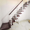 Customized Straight Stairs Modern Staircase Interior Mono Stringer Stairs