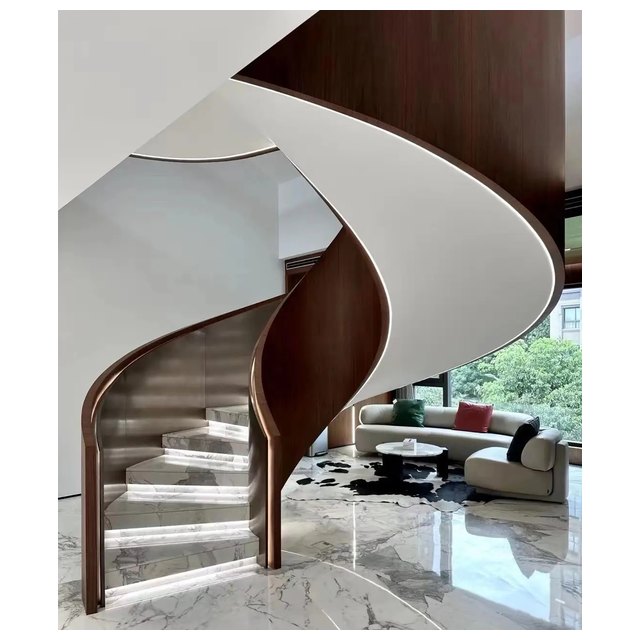 Custom Steel Spiral Staircase for Indoor and Outdoor Projects