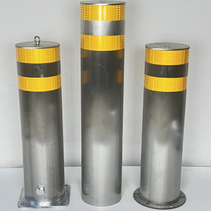 Stainless Steel & Aluminum Alloy Anti-Corrosion Durable Guardrail Parking Bollards for Office Buildings and Schools