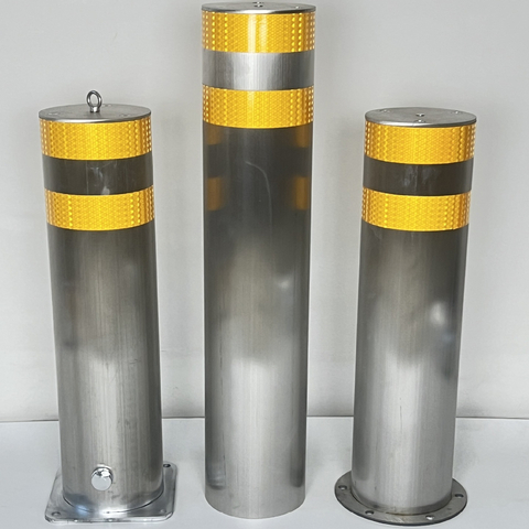 Stainless Steel & Aluminum Alloy Anti-Corrosion Durable Guardrail Parking Bollards for Office Buildings and Schools