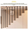 Modern Stainless Steel Outdoor Handrails and Stair Railings