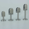 Glass Clamp Stainless Steel Glass Accessories Bathroom Clip Clamp Large Square Type Round Back Balustrade Parts