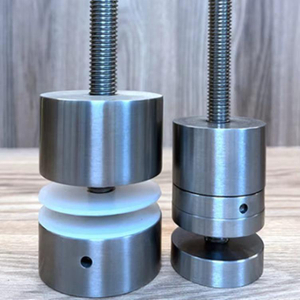 Adjustable Aluminum Alloy Glass Fixing Standoff Fasteners Fittings for Balustrade Hospital Use