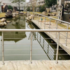 Direct Sales Exterior Stair Balustrade Balcony Railing Stainless Steel Railing Post