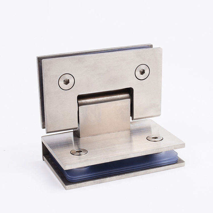 Shower Cabinet Window Door Furniture Hinges 304 Stainless Steel Wall to Glass Hinge Glass Door Shower Hinge