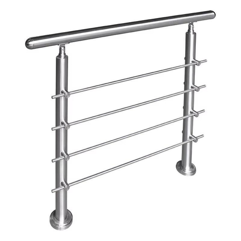 Modern Iron Railing Designs Contemporary Style Safety Guardrail for Balcony Stair Heavy Duty Rustproof Railing