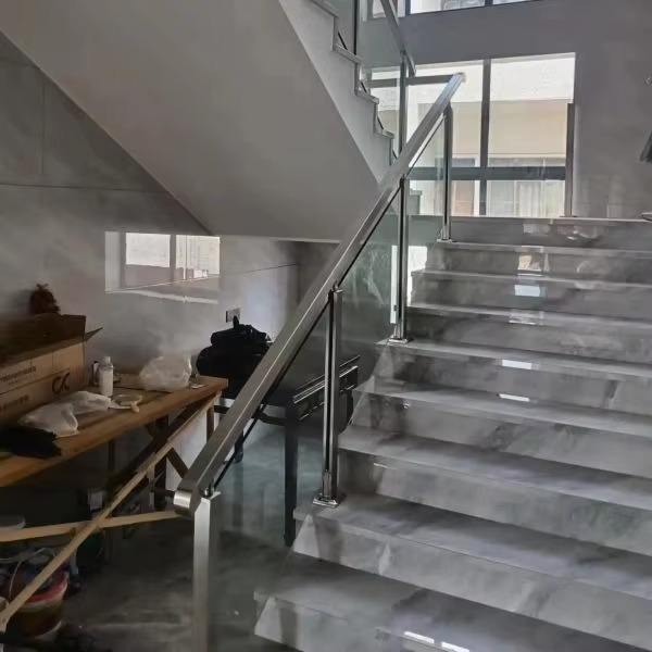 Glass Railing Handrail and Balustrade for Balcony and Stairs