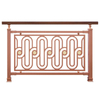 Custom Wrought Iron Stairs Railing Spiral/Curved Staircase Handrail Design for Villa Flooring