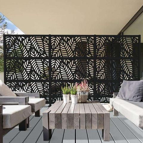 Modern Abstract Still Life Metal Wall Art Laser Cut Framed Panel for Home/Restaurant Decoration Elegant Metal Arts