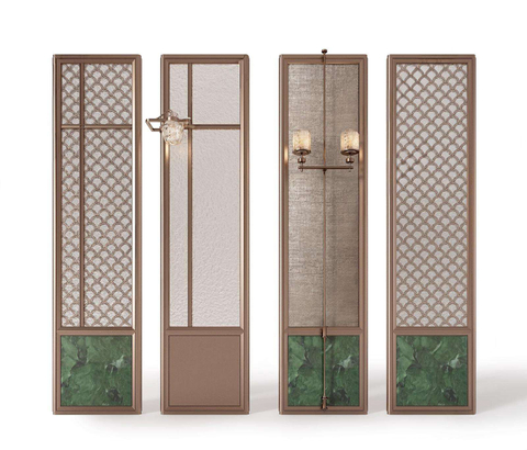 Indoor Wall Decor Stainless Steel Divider Room Partition for Living Room Metal Screen