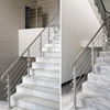 Professional Manufacture Cheap Price Easy Install Balcony Outdoor Railing Stainless Tube Railing Balustrade Aluminium