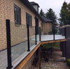 Modern Design Glass Fence Balcony Handrail Wholesale Stainless Steel Glass Railing Balcony Railing Terrace Deck Glass