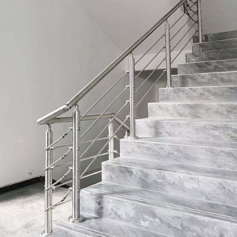 Professional Manufacture Cheap Balcony Railing Stainless Steel Pipe Fittings Outdoor Railing for Stair Handrail - ID 1601791261777