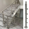Outdoor Adjustable Stair Hand Railing Laser Cut Stair Railing Balustrades Handrails Glass Railing for Stairs