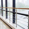 High Strength Aluminium Glass Railing Modern Combination Design Safety Balustrade Steel Tubular Railing Design
