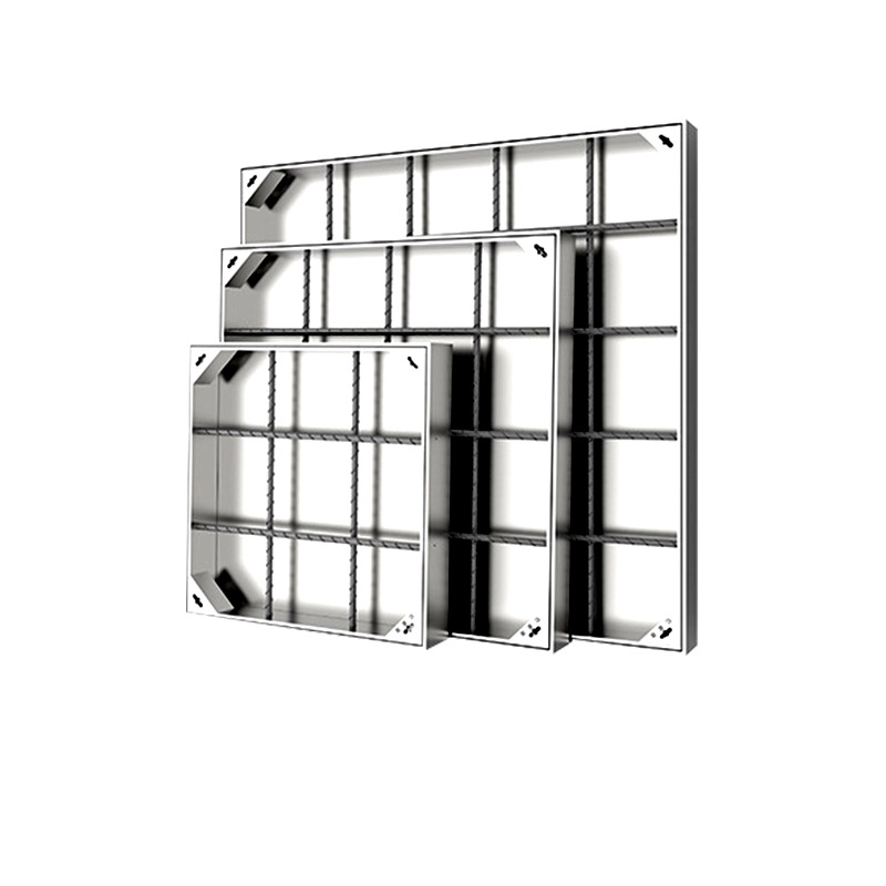 Modern Stainless Steel Invisible Grate Cover for Drainage System and Outdoor Use