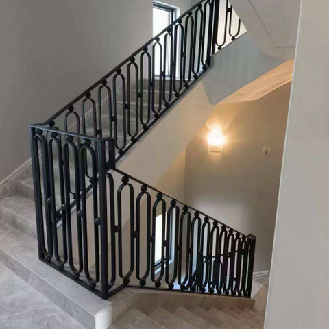 Modern Popular Oval Shape Stair Baluster Spindle Stainless Steel Balcony Railing Stair Handrail for the Villa