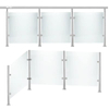 Glass Deck Railing China Supplier Modern Indoor Outdoor Glass Railing Balustrades Handrails for Stair and Balcony