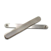 Stainless Steel Blind Tactile Indicator Strip with Grooved Textured Surface Modern Design 5-Year Warranty