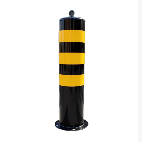 Customized Manual Parking Bollards Road Railings Engineer Grade