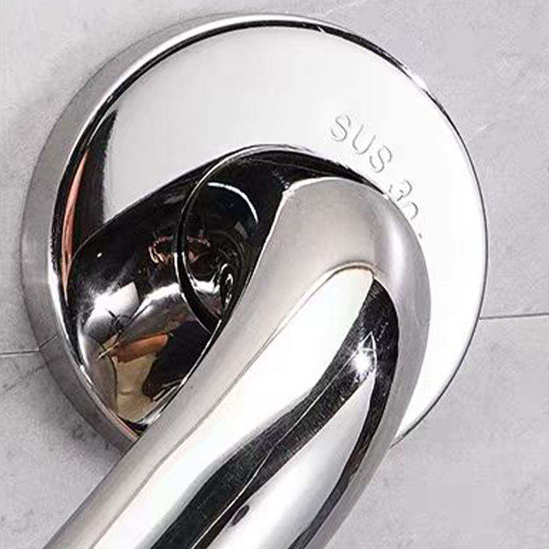 Easy to Installation Stainless Steel L Shaped Grab bar for Toilet Shower Seniors