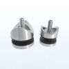 Recommend Round Solid Modern Adjustable Stainless Steel 316 Glass Stair Glass Fastener Glass Railing Standoff