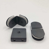 Selling Satin Stainless Steel Glass Fittings Semicircular Glass Fixed Clamp Glass Holder