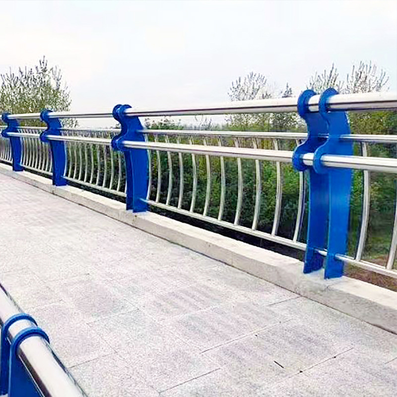 Elevated Anti-Collision Fence Traffic Barrier for Bridge Guardrail River Embankment Safety Isolation Landscape Protection