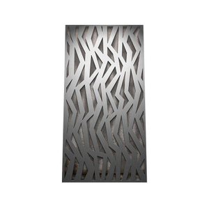 Outdoor Laser Cut Decorative Panels Stainless Steel Metal Screens for Garden Wall Art