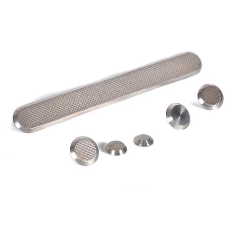 Stainless Steel Tactile Indicators High Quality Metal Road Stud 304 Tactile Paving Directional Blind Guiding Warning Stud Strips