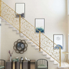 Wrought Iron Stick Balustrades Handrails Indoor Railings House Stair Railing