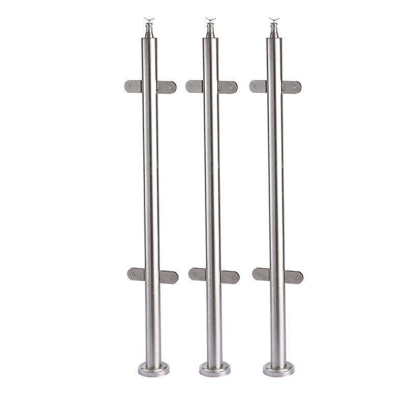 Most Purchased 316 Stainless Steel Glass Balustrade Deck Post External Balcony Railing