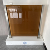 Simple Design Frameless Glass Railing System Staircase Glass Railing Post Tempered Glass Stair Railing