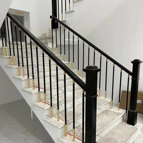 Elegant Roman Pole Hollow Spindles Indoor Staircase Railings Balcony Villa Hotel Deck Ornament Balusters - ID 1601924763010