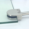 Glass Clamp Stainless Steel Glass Accessories Bathroom Clip Clamp Large Square Type Round Back Balustrade Parts