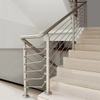 Carbon Iron Stair Railing Classic Design Heavy Duty Safety Guardrail for Home Villa Hotel Indoor Outdoor Rustproof